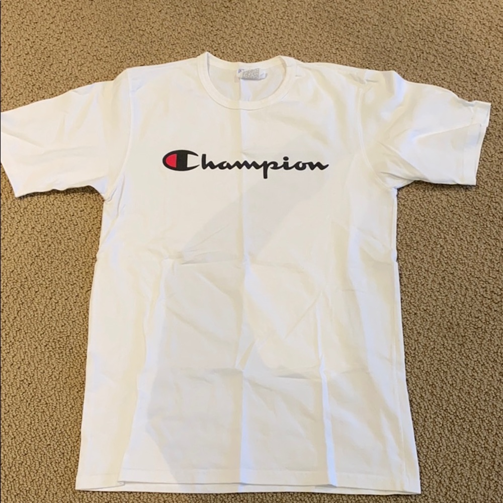 White Champion Shirt